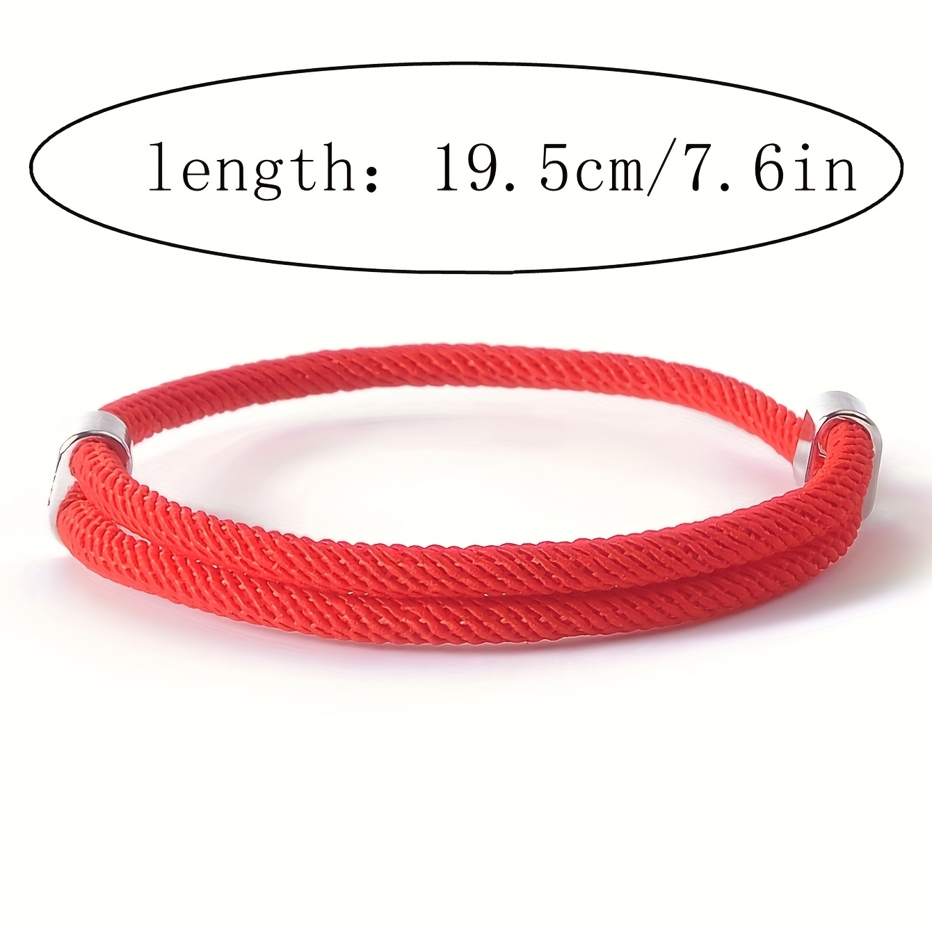 5pc Minimalist Braided Rope Bracelet Set